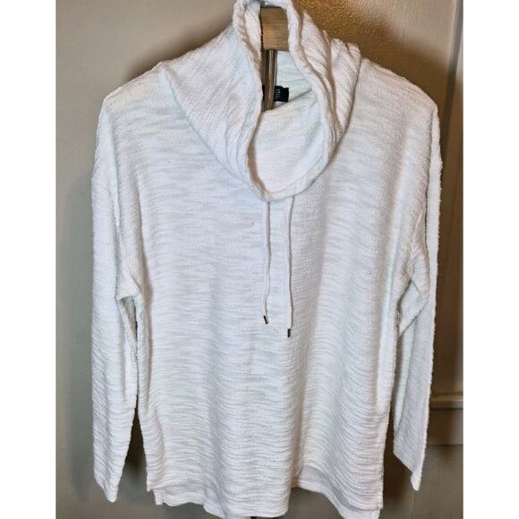 Jones New York Tops - Jones New York Signature Womens Sweater Color Off White Sz L Pullover Cowl Neck‎